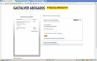 Instrucciones para realizar consulta. Realizar pago en PayPal.